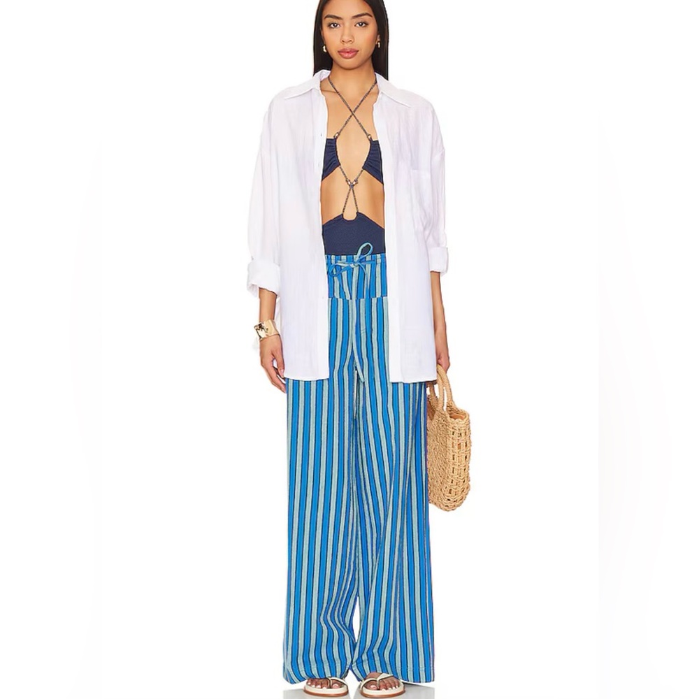Free People Hudson Canyon Striped Pants